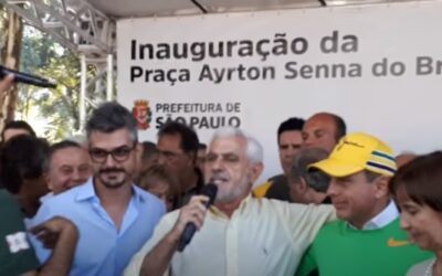 vídeo 2: Arquiteto da praça Ayrton Senna do Brasil recebe homenagem